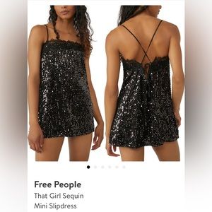 Free People Mini Sequin Dress - perfect for eras tour!